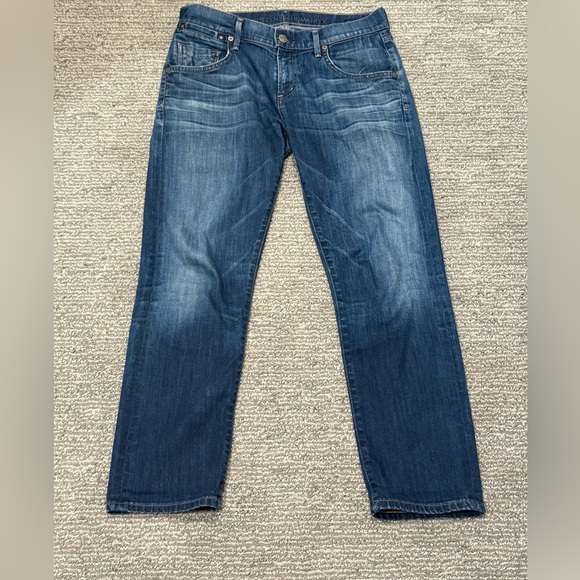 Citizens Of Humanity Dylan Drop Rise Cropped Jeans - Picture 1 of 4
